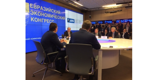 Исполнительный директор IMEDA Сергей Колосов выступил на Евразийском Экономическом Конгрессе